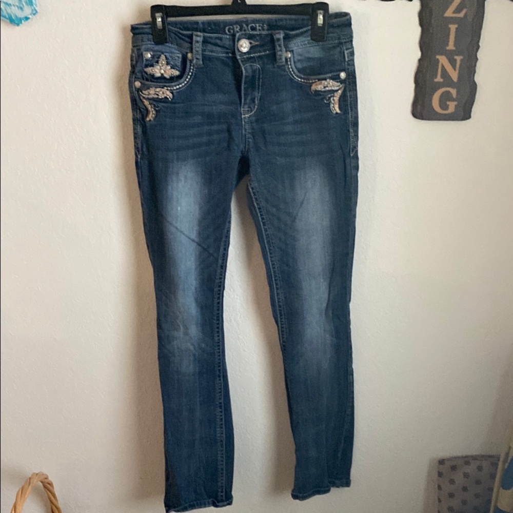 Grace Women's Blue Jeans
